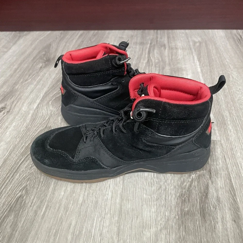 Airwalk Vortex Boys Skateboard Shoes Black  Size 2‎ Youth